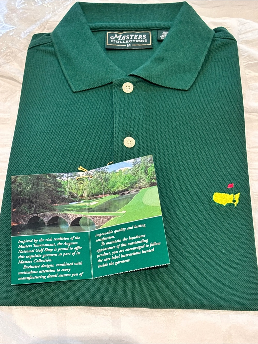 Masters Green Polo Shirt - New with tags